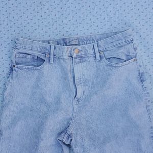 Vintage Straight Acid Wash Lavender Jean